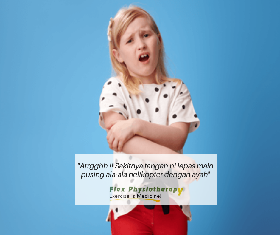 Risiko sendi siku teralih bagi anak kecil