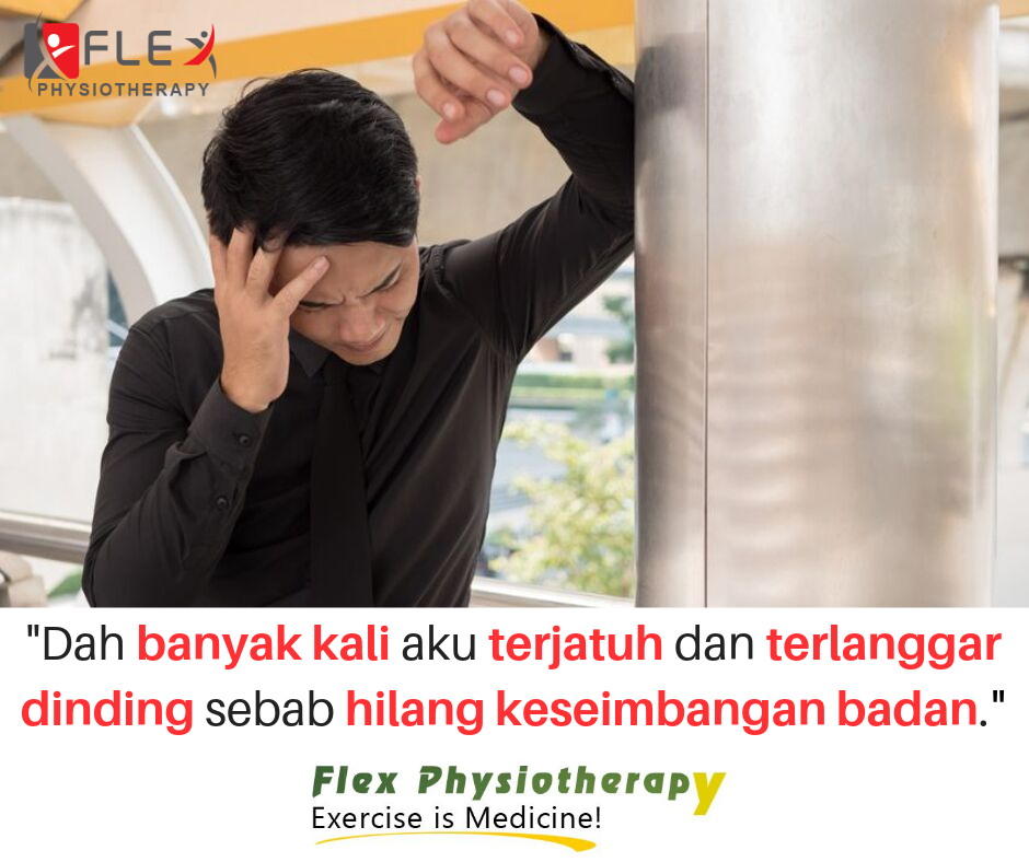 Hilang keseimbangan akibat masalah ini