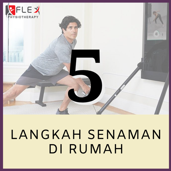 Senaman Yang Boleh Dilakukan Di Rumah