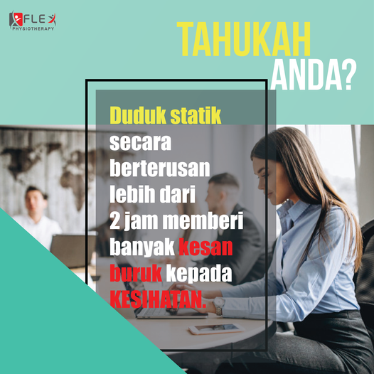 Cara duduk ini punca sakit belakang!