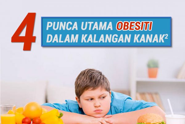 4 punca utama obesiti dalam kalangan kanak-kanak