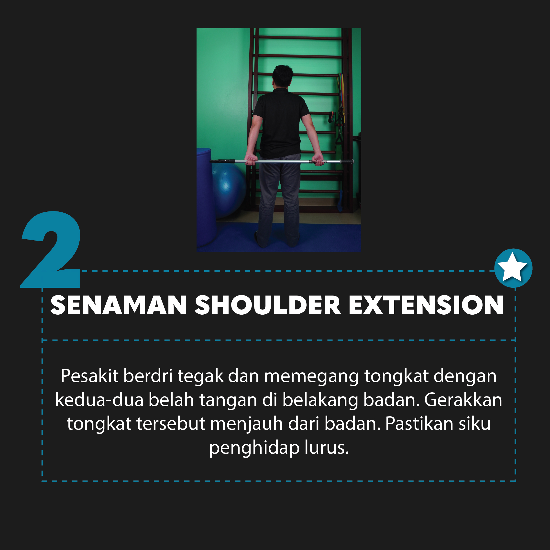 Senaman Shoulder Extension