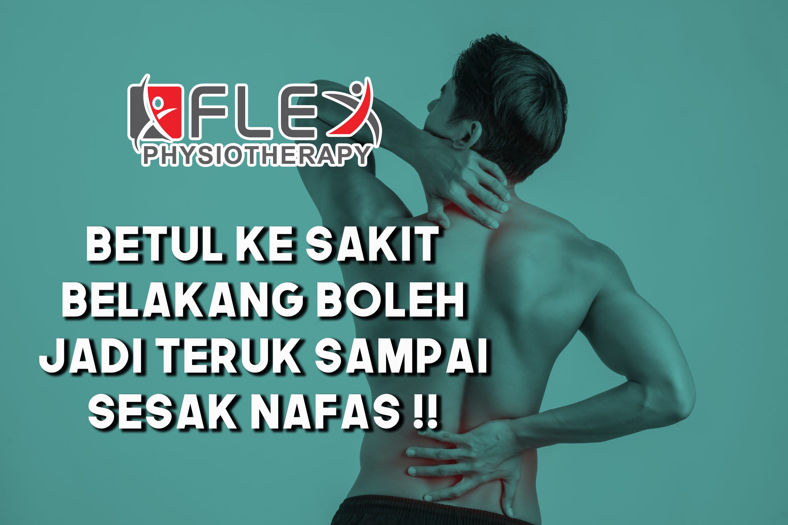 Sakit belakang sampai susah bernafas? Betul ke?