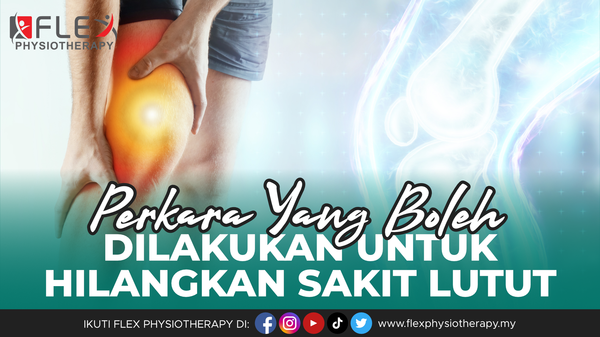Sakit Lutut: Atasinya Dengan Petua Ini!