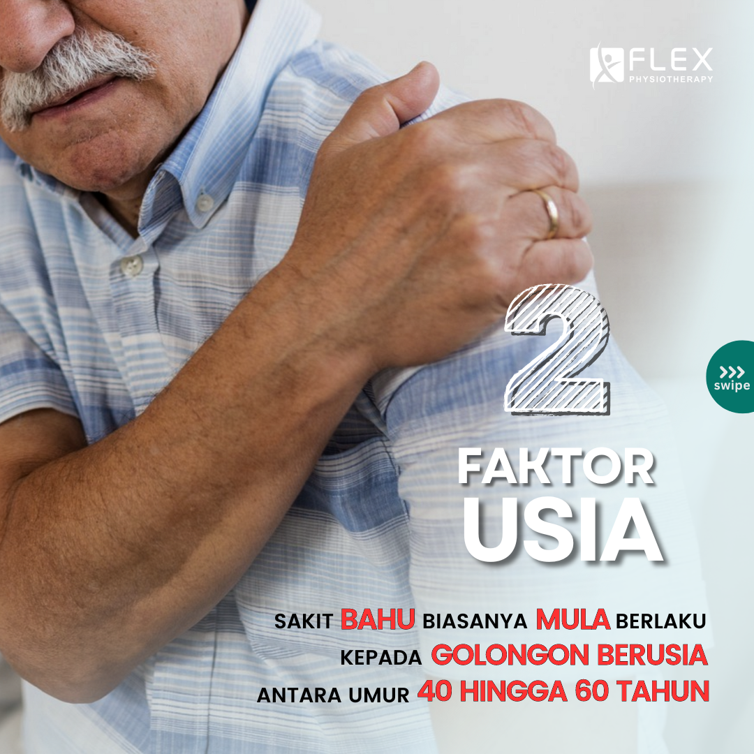 Sakit Bahu Disebabkan Faktor Usia
