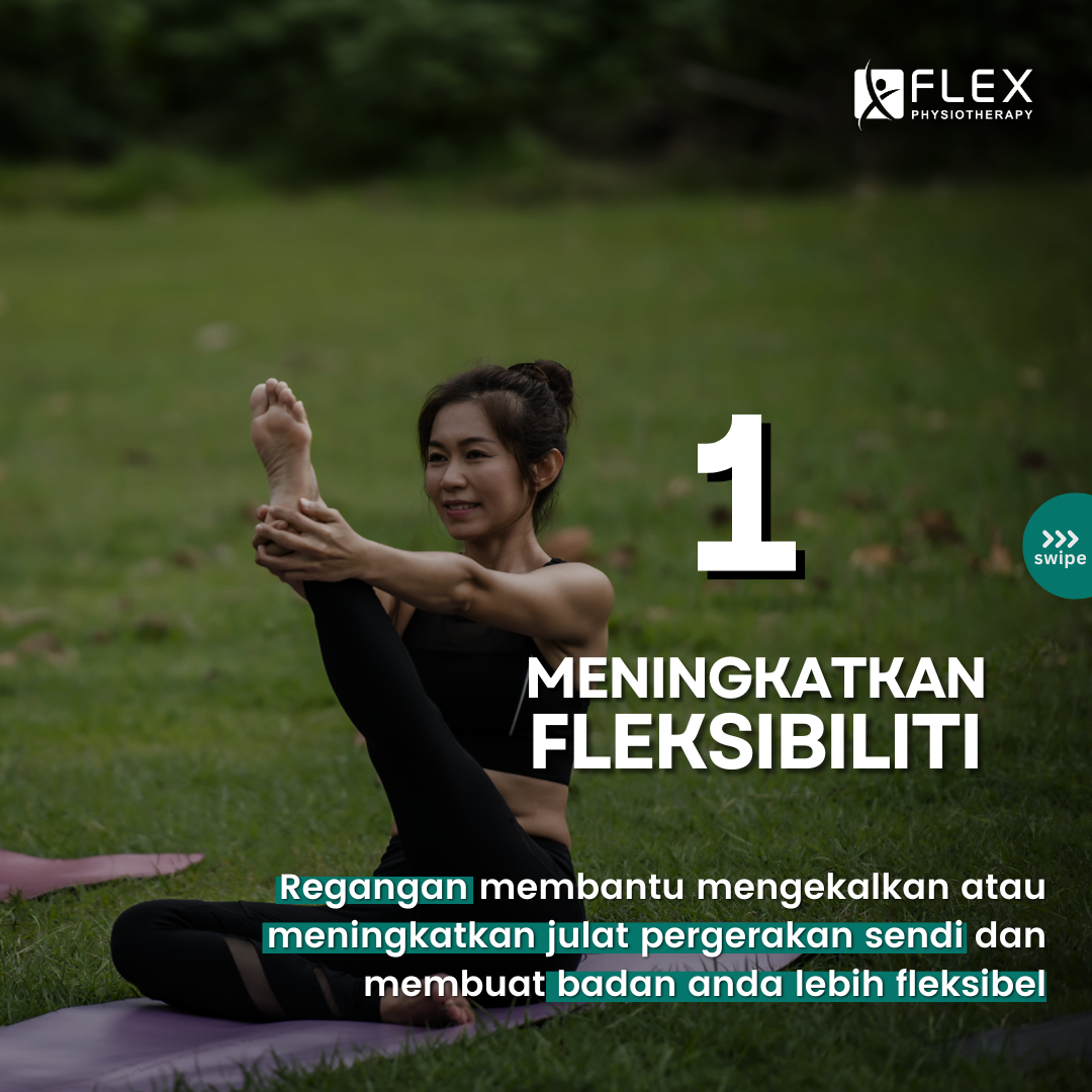 Senaman berkala meningkatkan fleksibiliti