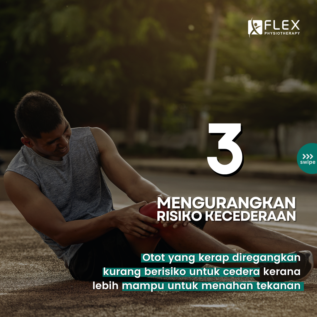 Risiko kecederaan berkurangan dengan senaman berkala