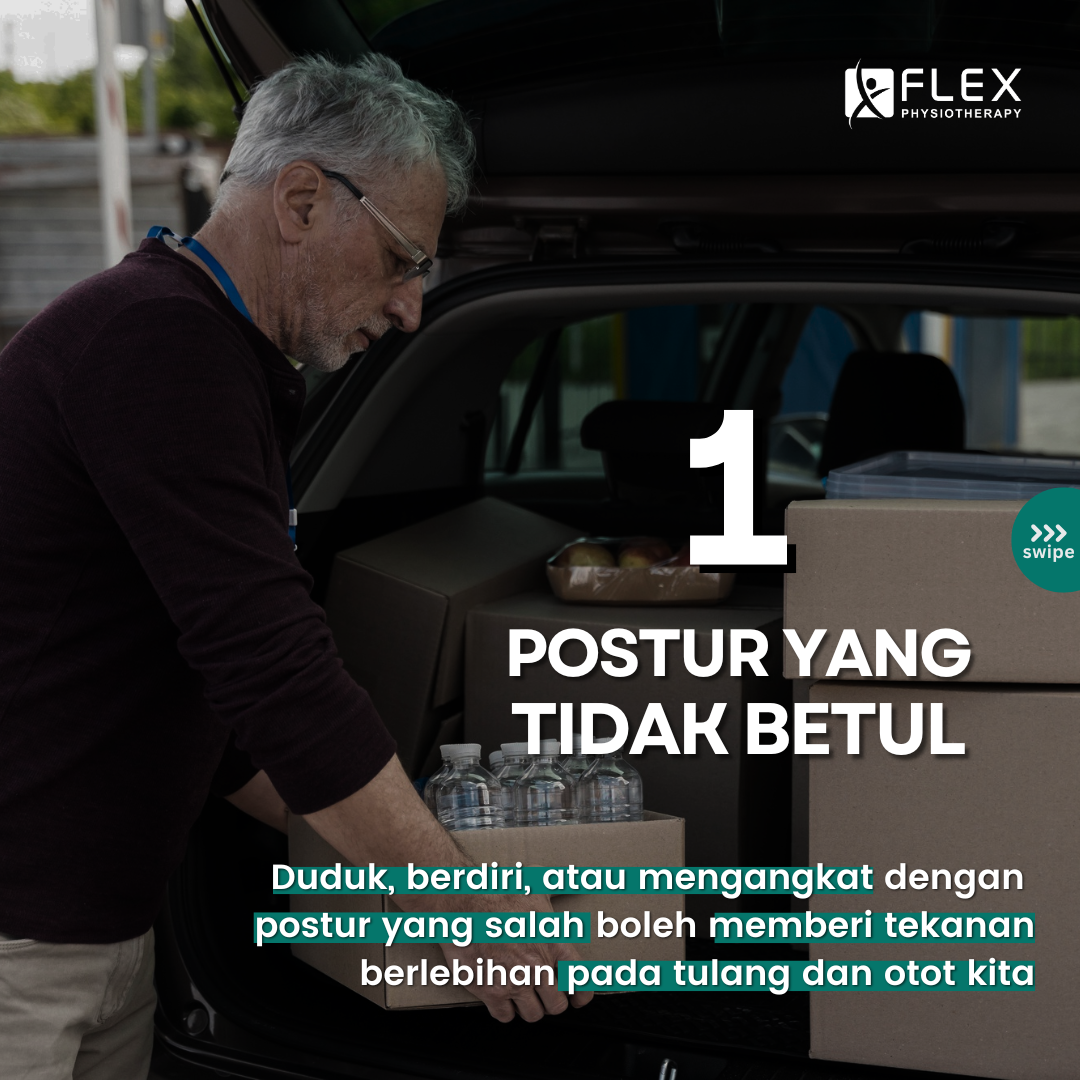 Sakit Badan Disebabkan Oleh Postur Yang Salah