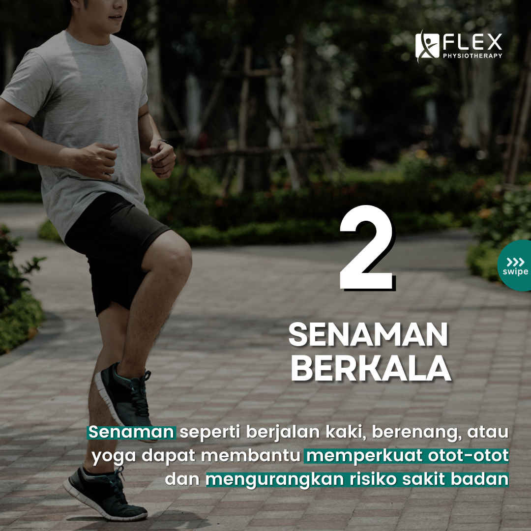 Sakit Badan Dapat Dikurangkan Dengan Senaman Berkala