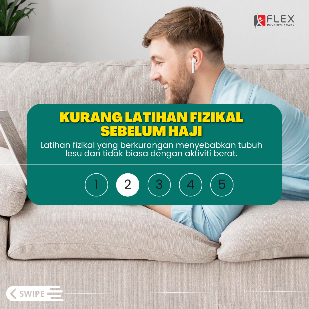 kurang latihan fizikal sebelum haji penyebab rasa mengah