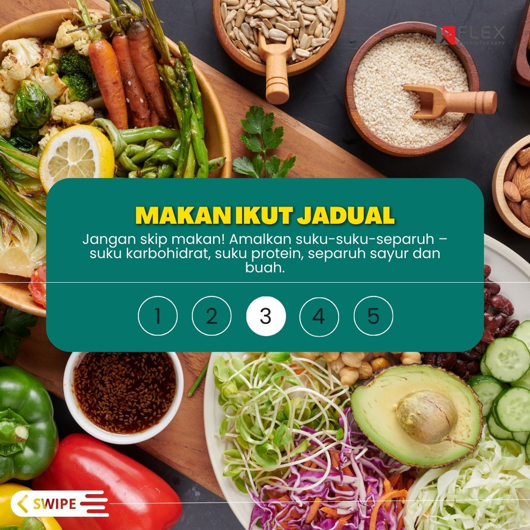 makan ikut jadual boleh jadi salah satu tips detox badan