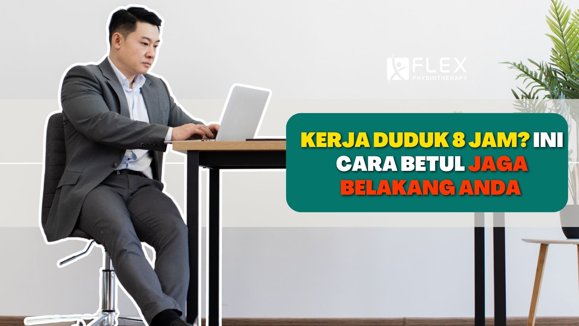 Sakit Belakang Akibat Duduk 8 Jam? Ini Tips Jaga!