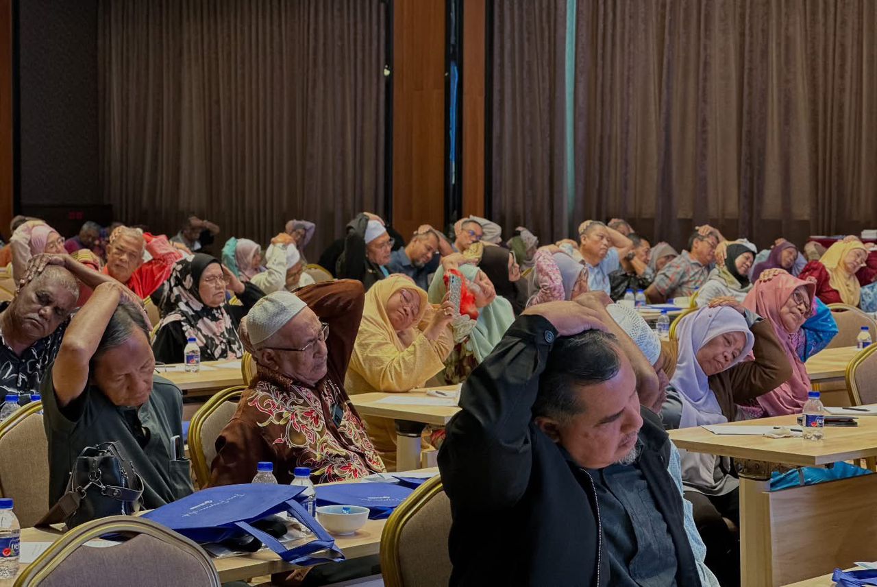 ceramah kesihatan warga emas