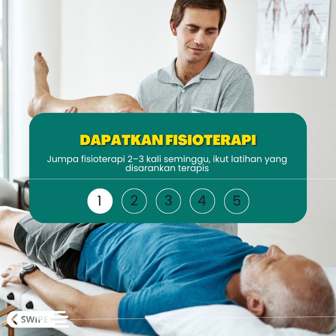 dapatkan rawatan fisioterapi untuk pesakit minor stroke