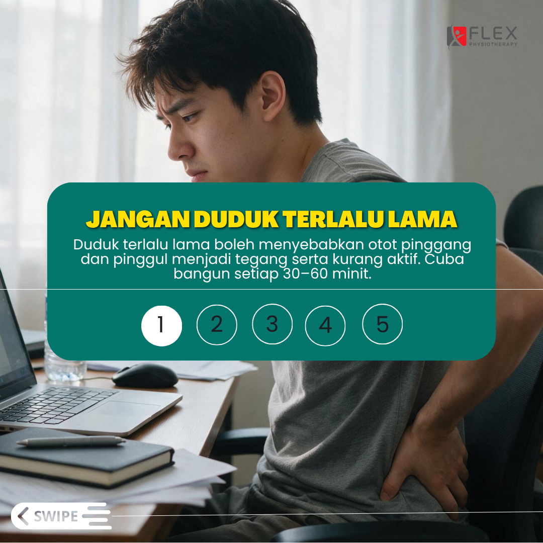 Jangan Duduk Terlalu Lama Jika Sakit Pinggang